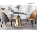 Bàn Tròn Xoay Mặt Đá Nhập Khẩu KS-BC06 - Ảnh 5