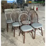 Bàn Ghế Ăn Gỗ Tự Nhiên Kingsofa KS-BG-0011 ( bộ bàn ghế ăn 4 ghế/ bộ bàn ăn 6 ghế/ bộ bàn ăn 8 ghế) - Ảnh 7