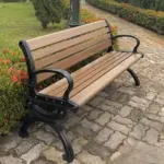 Ghế Băng Chờ Ngoài Trời Nhôm Đúc Nhập Khẩu Cao Cấp BC-080