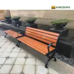Ghế Băng Chờ Ngoài Trời Nhôm Đúc Nhập Khẩu Cao Cấp BC-080 - Ảnh 7