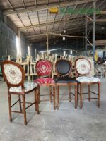 Ghế Bar Louis Tân Cổ Điển KingSofa KS-SK-BAR042