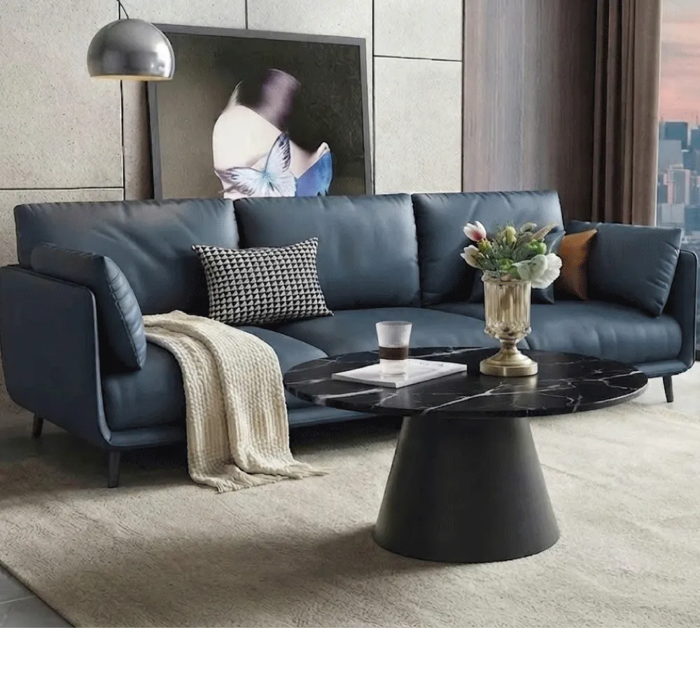 Bàn Sofa Tròn Chân Nón Mặt Đá KS-BS-HKS010 Kingsofavn (1) Ban Sofa Tron Chan Non Mat Da KS BS HKS010 Kingsofavn 1