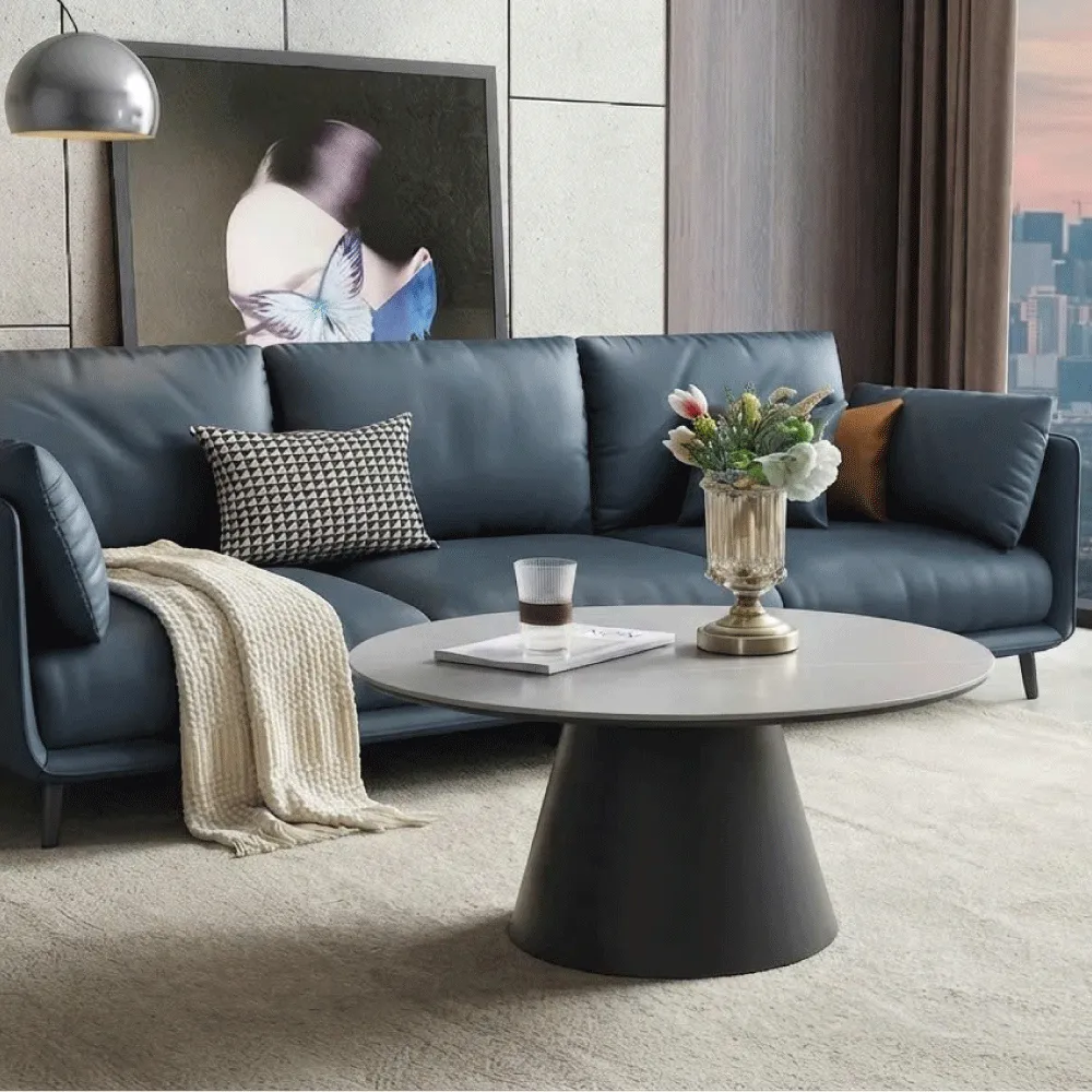 Bàn Sofa Tròn Chân Nón Mặt Đá KS-BS-HKS010 Kingsofavn (2) Ban Sofa Tron Chan Non Mat Da KS BS HKS010 Kingsofavn 2
