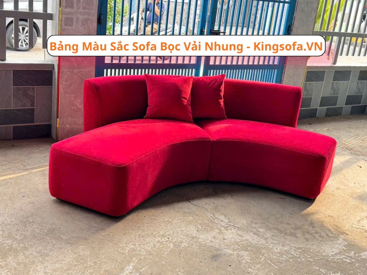 Xu Hướng Màu Sắc Sofa Bọc Vải Nhung - Kingsofa.VN