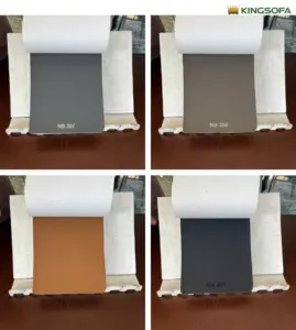 Bảng Màu Sofa Bọc Da Microfiber Cao Cấp - Kingsofa.VN 5 Bộ Sưu Tập Màu Sắc Sofa Bọc Da Microfiber - Kingsofa.VN