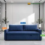 Sofa Giường Bọc Vải Nhung Gân Hiện Đại KS-HC-0020 I Kingsofa.vn - Ảnh 3