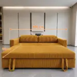 Sofa Giường Bọc Vải Nhung Gân Hiện Đại KS-HC-0020 I Kingsofa.vn