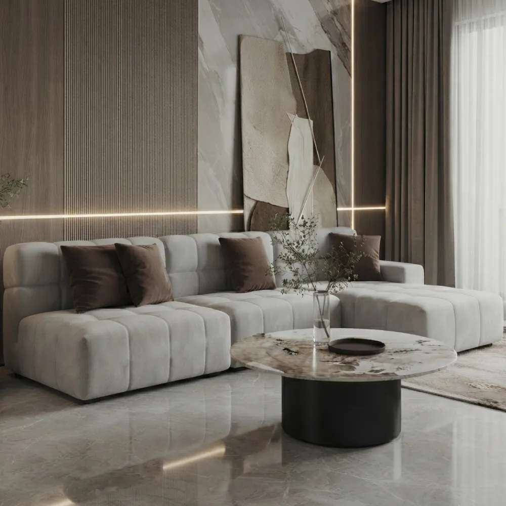Sofa Góc L Hiện Đại Bọc Nỉ Vải Cao Cấp KS-SF-GL09 (1) Sofa Goc L Hien Dai Boc Ni Vai Cao Cap KS SF GL09 1